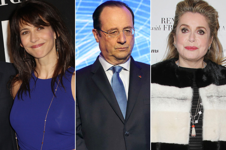 François Hollande ganha apoio e crítica ao seu caso extraconjugal