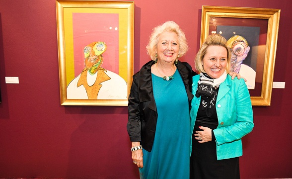 Sucesso absoluto a abertura de “Italian Drawings”, com obras de Francis Bacon