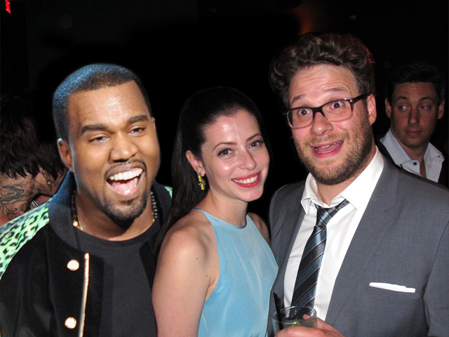 Kanye West arma show exclusivo dentro de uma limusine. Oi?