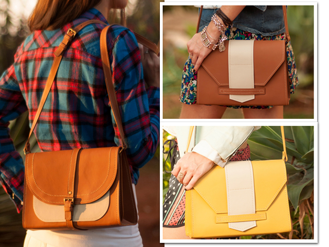 As bolsas de couro puro charme da Studio Seelig. Conheça já!