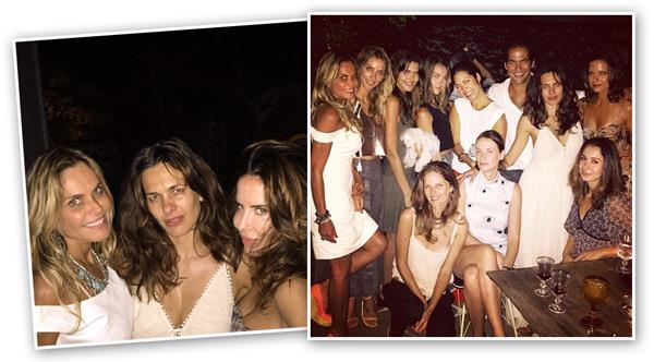 Beldades em Punta para celebrar o aniversário de Constantino Bittencourt