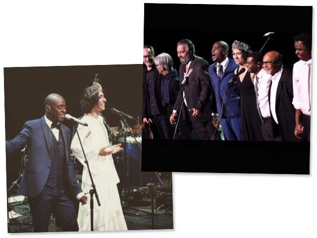 Marisa Monte arrasa no palco em NY com look por Francisco Costa