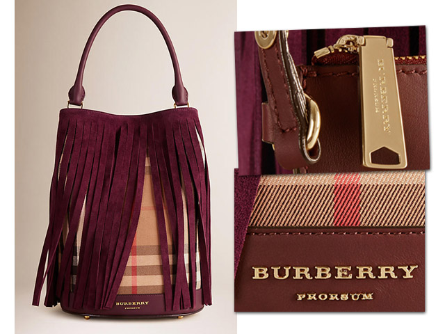 Desejo do Dia: a nova bucket bag com franjas da Burberry