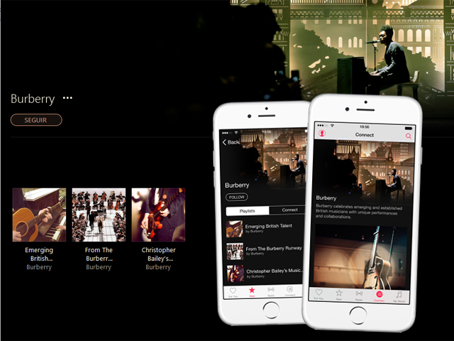 Burberry lança canal dentro do Apple Music. Aos detalhes!