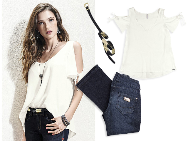 Look casual para deixar a quarta-feira mais leve. Aqui tem!