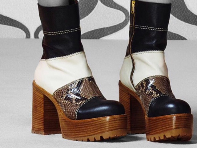 Desejo do Dia: o patchwork das ankle boots plataforma Marni