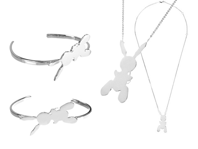 Desejo do Dia: joias lúdicas na parceria entre Jeff Koons e Gus + Al