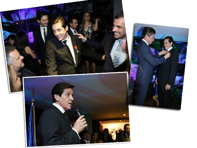 Sergio Degese do grupo LVMH é condecorado pelo consulado francês