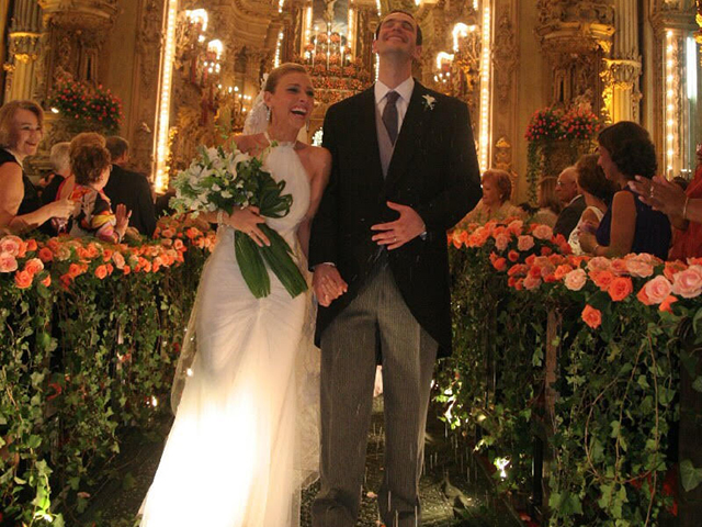 Lethicia Bronstein e Frederico Pompeu: 10 anos de casados com festa em SP