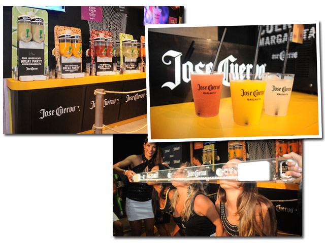 José Cuervo agita o Camarote Salvador com margarita e shots. Ui!