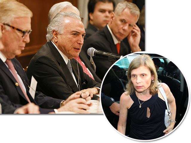 Zélia Cardoso de Mello assistiu a discurso de Michel Temer em NY