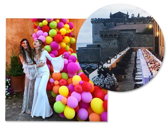 Bianca Brandolini comemora 30 anos com festa para poucos e bons na Itália
