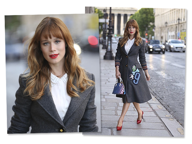 Mariana Ximenes rouba a cena no desfile resort 2018 da Miu Miu em Paris