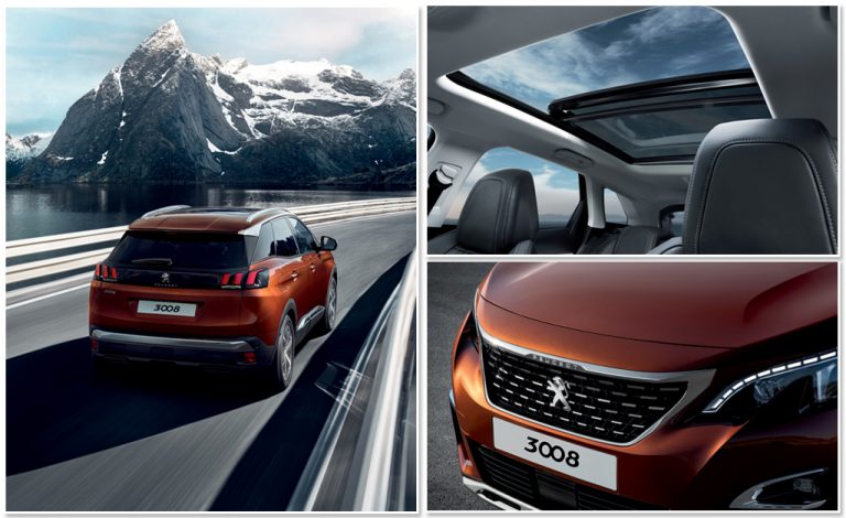 O prazer de dirigir chega a um novo nível com o Novo SUV Peugeot 3008. Conheça mais!