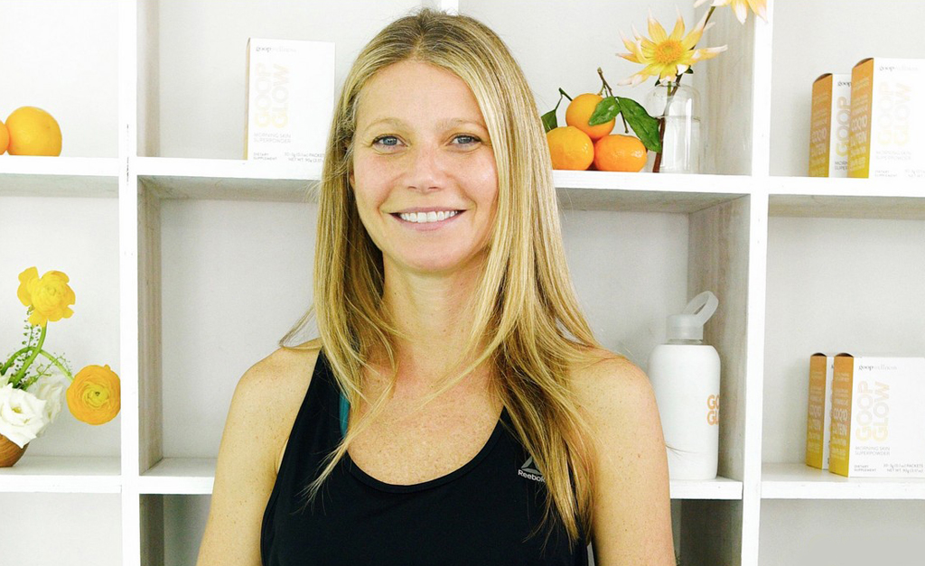 Aparência de Gwyneth Paltrow chama a atenção em evento na Califórnia