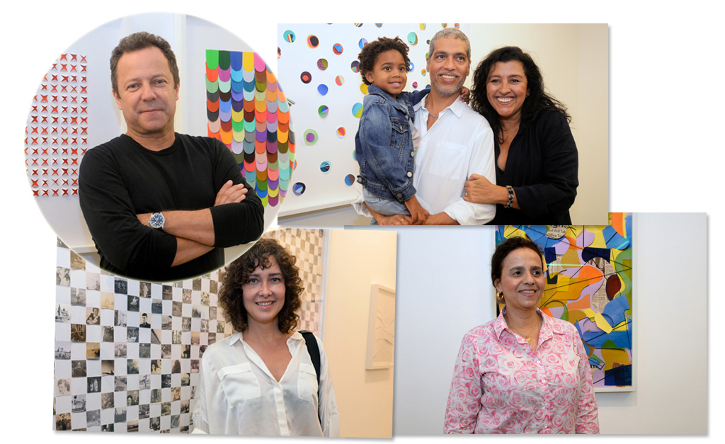 Nova expo de Vik Muniz agita turma artsy no Rio, mas quem roubou a cena foi uma certa criança…