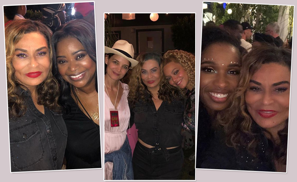 Mãe de Beyoncé ataca de tiete de celebs nos bastidores do show da filha no Coachella