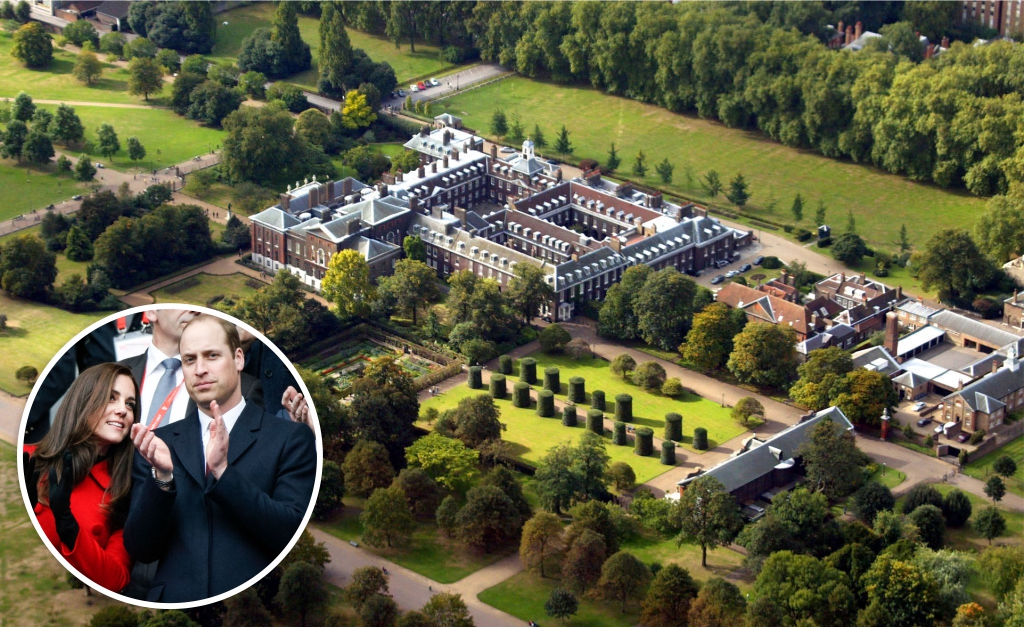 William, Kate e cia dividem moradia no Palácio de Kensington com três fantasmas… Aos fatos!