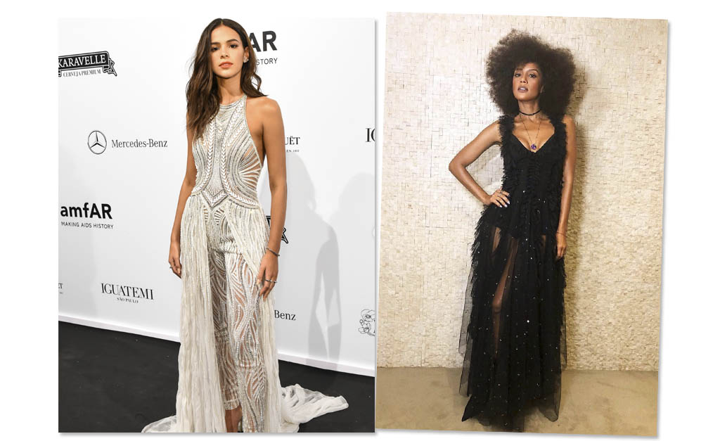 Bruna Marquezine e Taís Araújo fecham parceria com a mesma stylist. Aos detalhes!