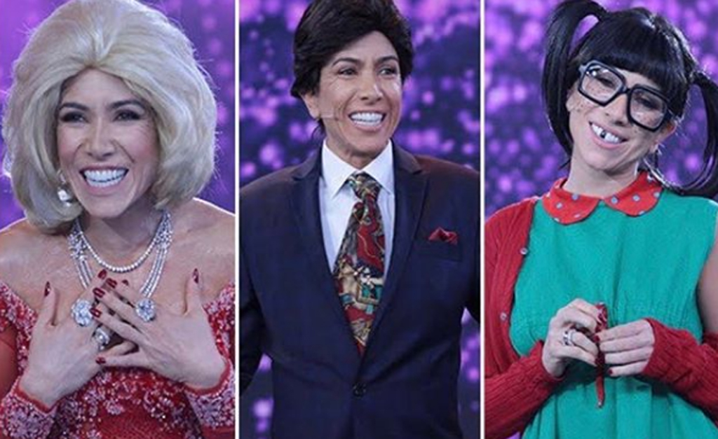 Patrícia Abravanel encarna ícones do SBT para comemorar os 37 anos da emissora de seu pai