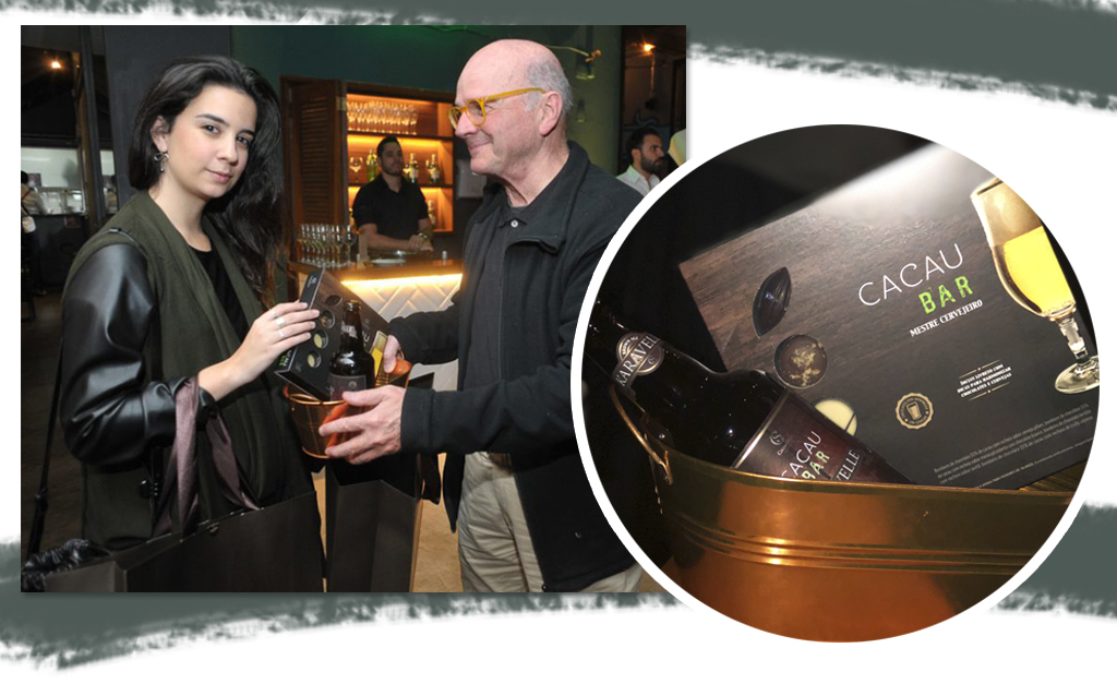 E esse gift que a Cacau Show deu nosso happy hour de Dia dos Pais? O máximo!