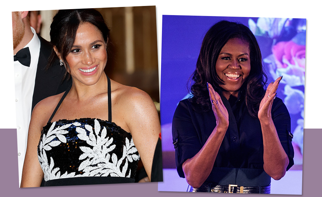 Michelle Obama se solidariza com Meghan Markle e dá conselhos de como superar as dificuldades da vida pública