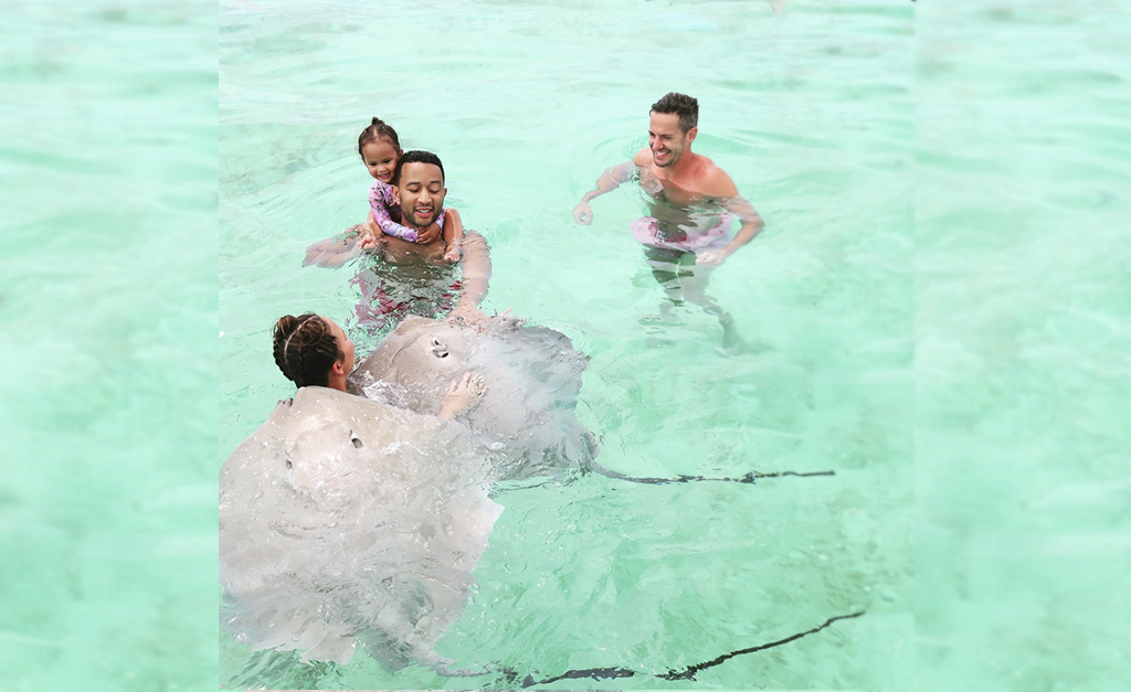 Nunca é tarde: bem humorado, John Legend revela que está aprendendo a nadar aos 40 anos…