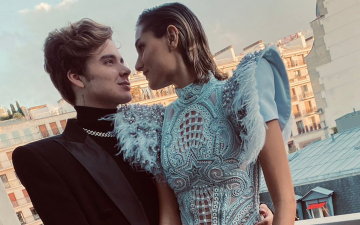 João Figueiredo, marido de Sasha, aparece com visual transformado. Será influência da mulher fashionista?