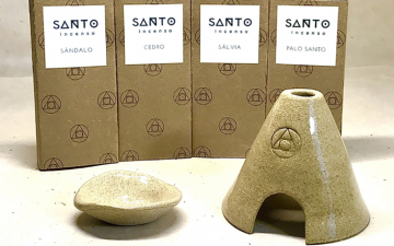 Desejo do dia: Kit Tenda Cerâmica da Santo Incenso