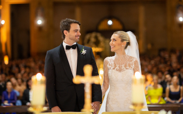 Helena Silvarolli e Pedro Moraes se casam com festa inspirada no festival Tomorrowland