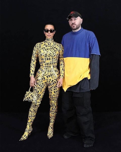Demna Gvasalia e Kim Kardashian
