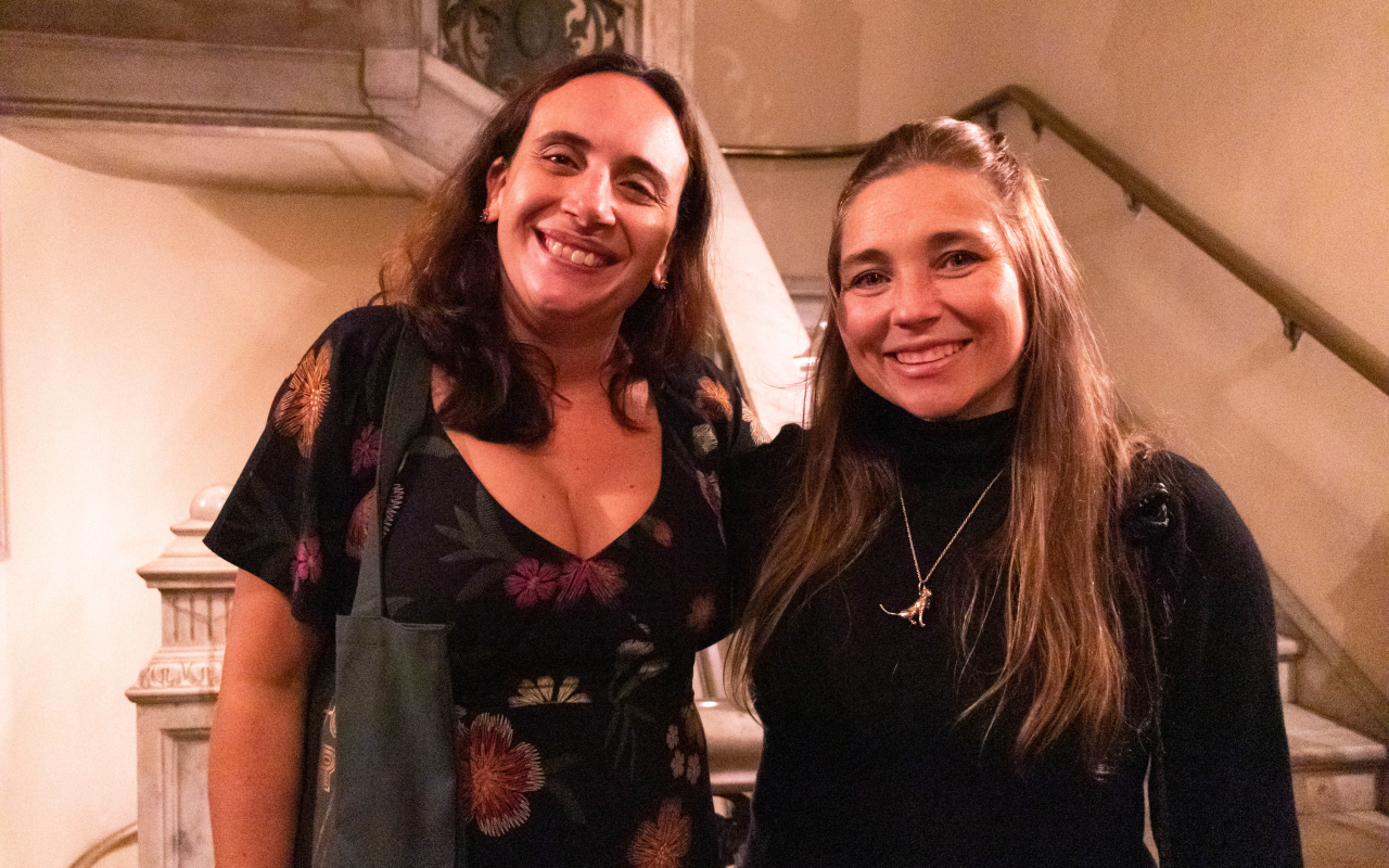 Clara Paulino, presidente da Fundação Theatro Municipal e Sissi Freeman diretora de Marketing e Vendas GranadoPhebo