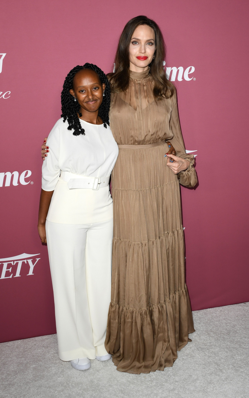 Angelina e Zahara Jolie-Pitt