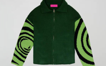 Desejo do Dia: jaqueta zip Natural Mystic, da The Elder Statesman