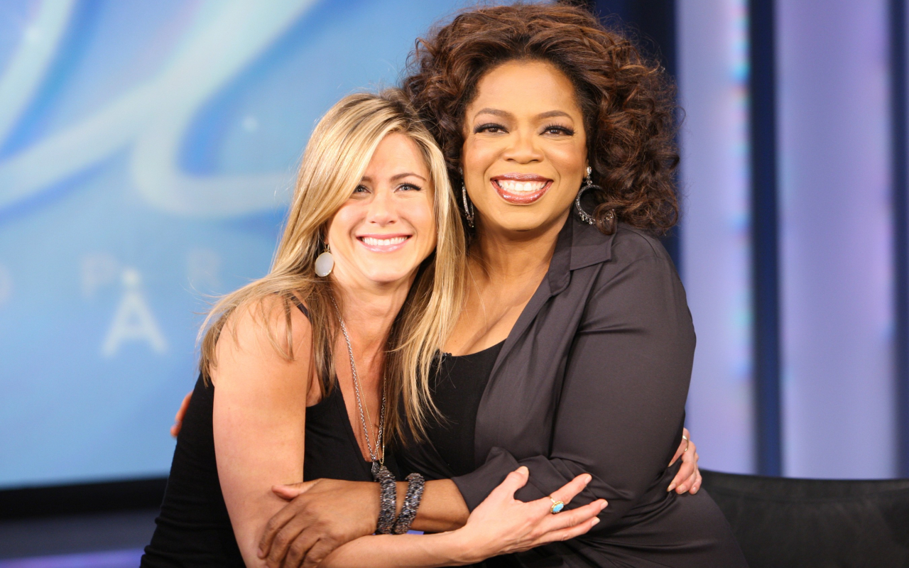 Jennifer Aniston e Oprah