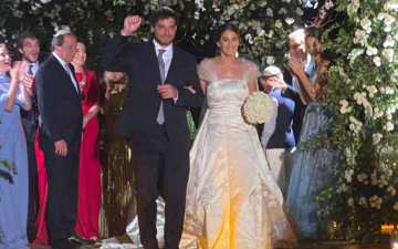 Nicole Rozenblum e Felipe Steinbruch se casam em cenário deslumbrante em Punta del Este