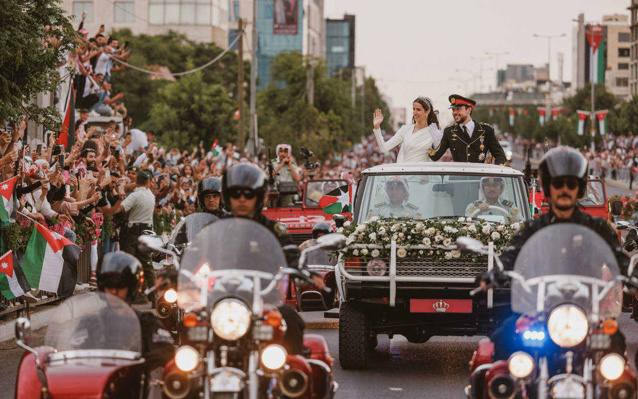 Prince Al Hussein bin Abdullah e Rajwa Khalid Al Sai