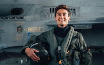 Além de Piloto de F1, George Russell foi piloto de caça por um dia