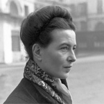 Simone de Beauvoir, escritora e filósofa