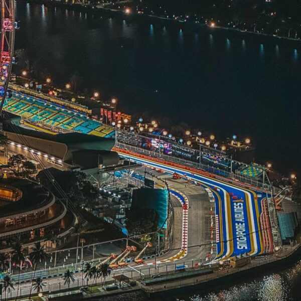 F1 segue para Singapura: pista com um dos maiores usos de carga aerodinâmica da temporada