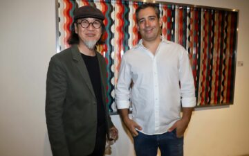 Abertura da exposição individual de Yutaka Toyota, na Galeria Ricardo Von Brusky