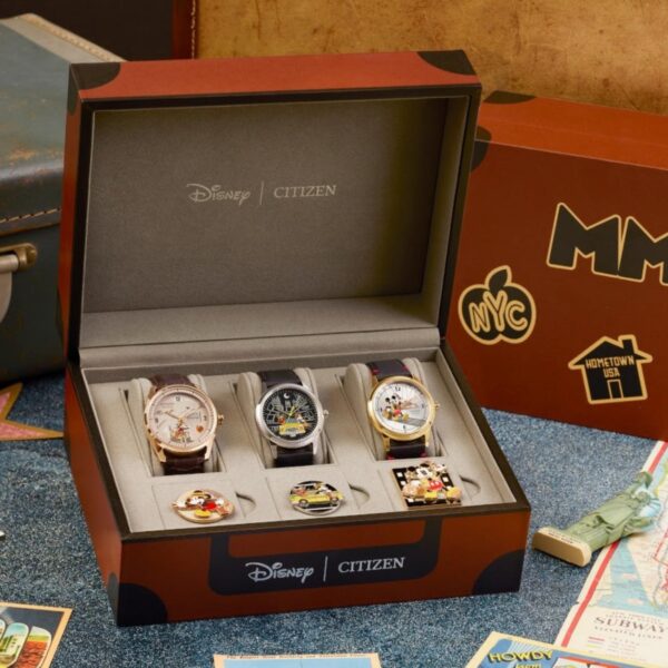 Personagens clássicos da Disney ganham relógios de design colecionável no Brasil