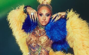 Sabrina Sato encerra ensaios da Vila Isabel com criação exclusiva Swarovski