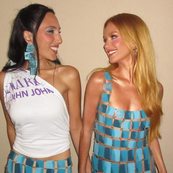 Marina Ruy Barbosa veste look recém-desfilado na noite das Campeãs