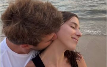Alice Wegmann faz rara aparição ao lado do namorado, Luiz Guilherme Niemeyer