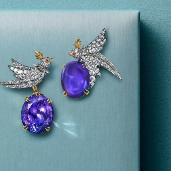 Tiffany & Co. revisita seu ícone Bird on a Rock em nova coleção de alta joalheria