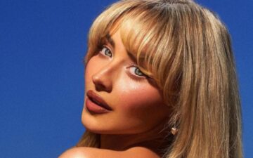 Sabrina Carpenter prova clássicos italianos durante passagem por São Paulo para o Lollapalooza