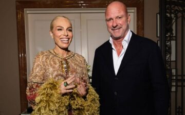 Neusinha Saad recebe Giuseppe Cipriani em jantar exclusivo em São Paulo