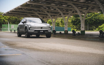 Volvo transforma aceleração do EX30 Ultra Twin Motor em experiência imersiva de marca no Parque Villa-Lobos