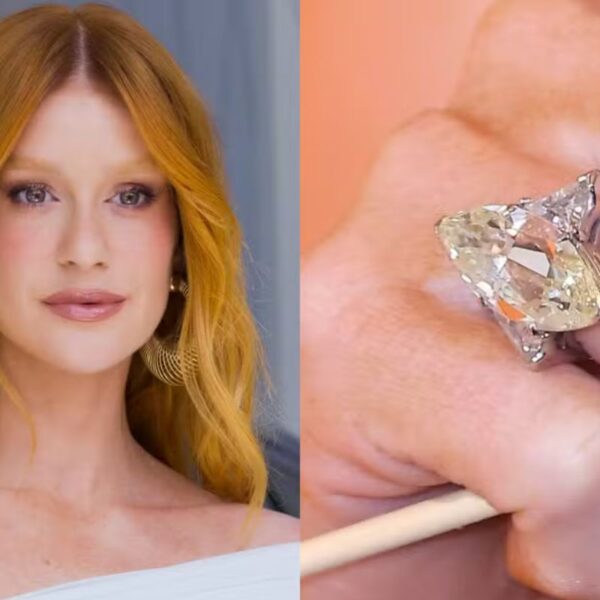 Marina Ruy Barbosa explica por que não usa sempre o anel de noivado milionário